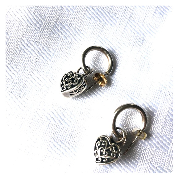 Jewelry - Silver heart earrings Jewelry - Silver heart earrings